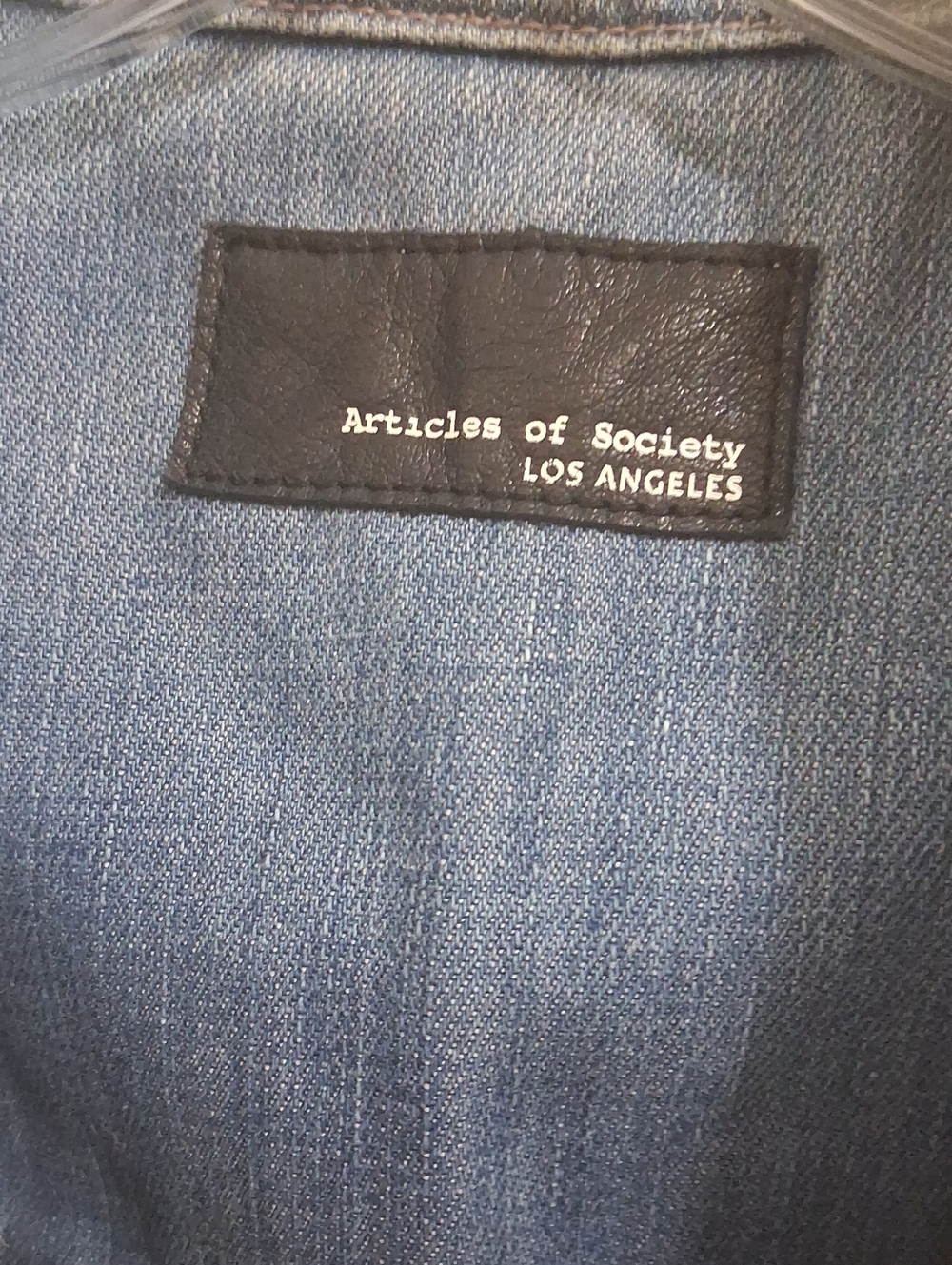 NWT Womens Articles of Society Denim Jacket Size Small - Picture 8 of 10